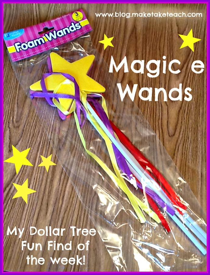 DIY Magic E Wands Make Take Teach