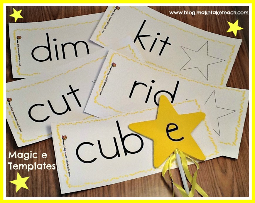 DIY Magic E Wands Make Take Teach
