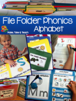 Even More File Folder Phonics Make Take Teach