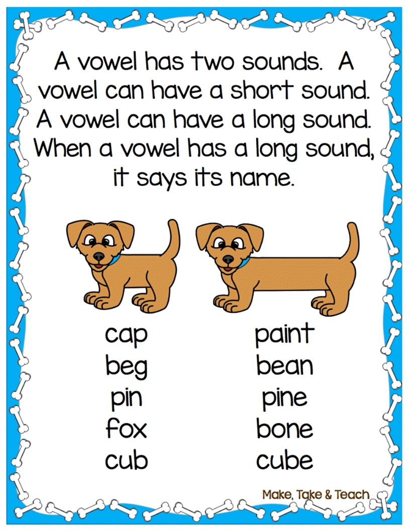 Short And Long Vowel Worksheet