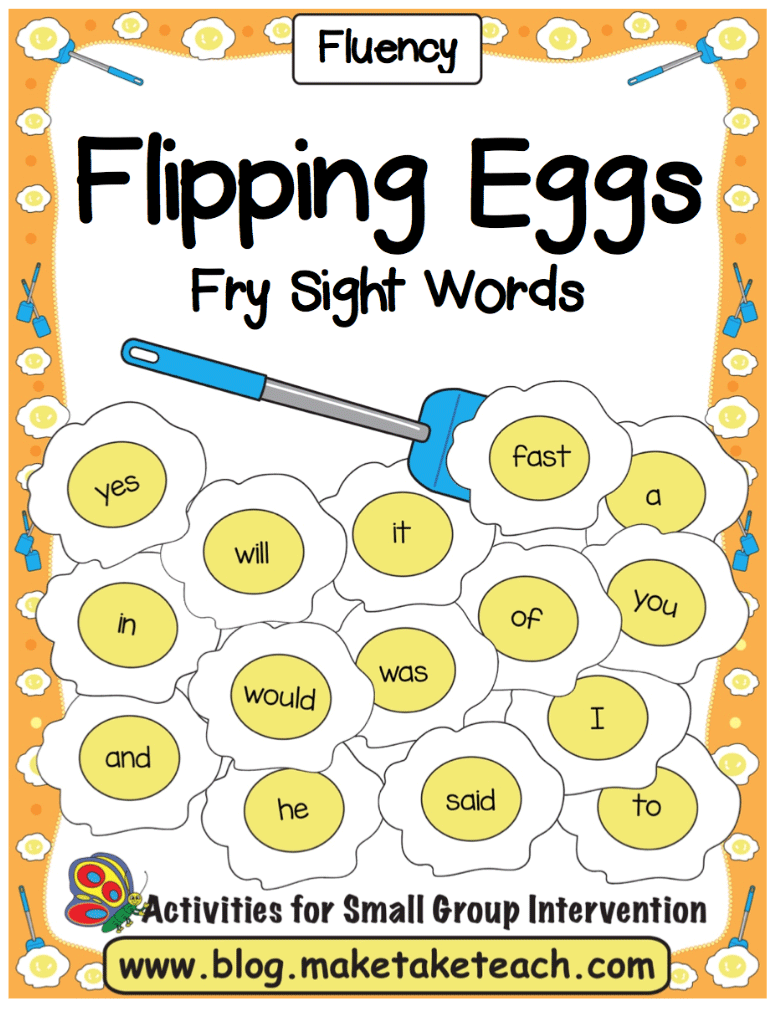 Flipping Eggs Fun Hands on Activities For Learning Sight Words Make 