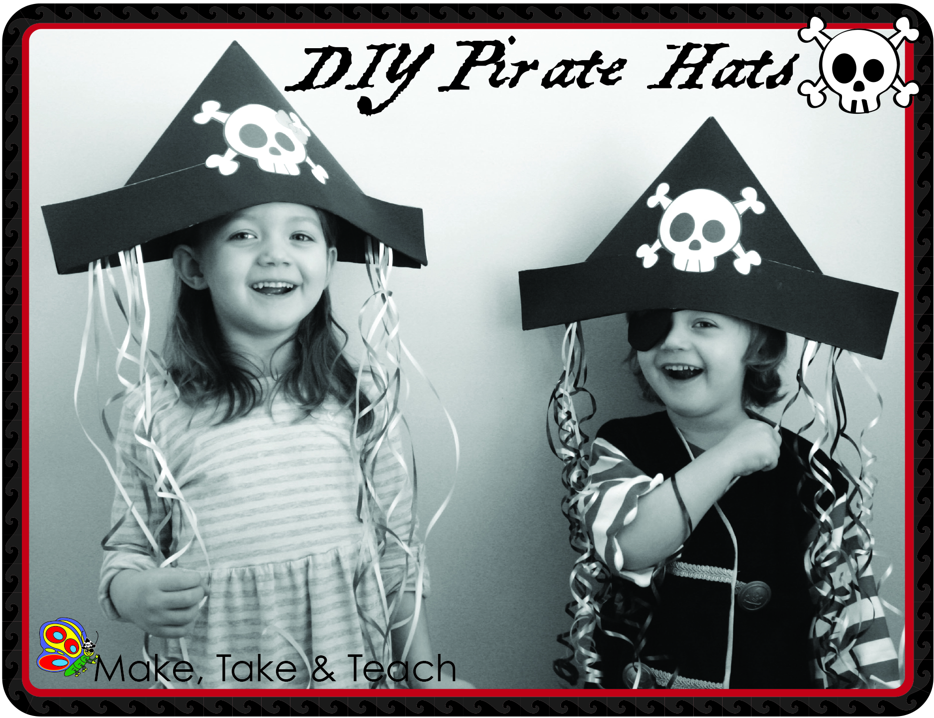 Fun And Simple Pirate Hats Make Take Teach