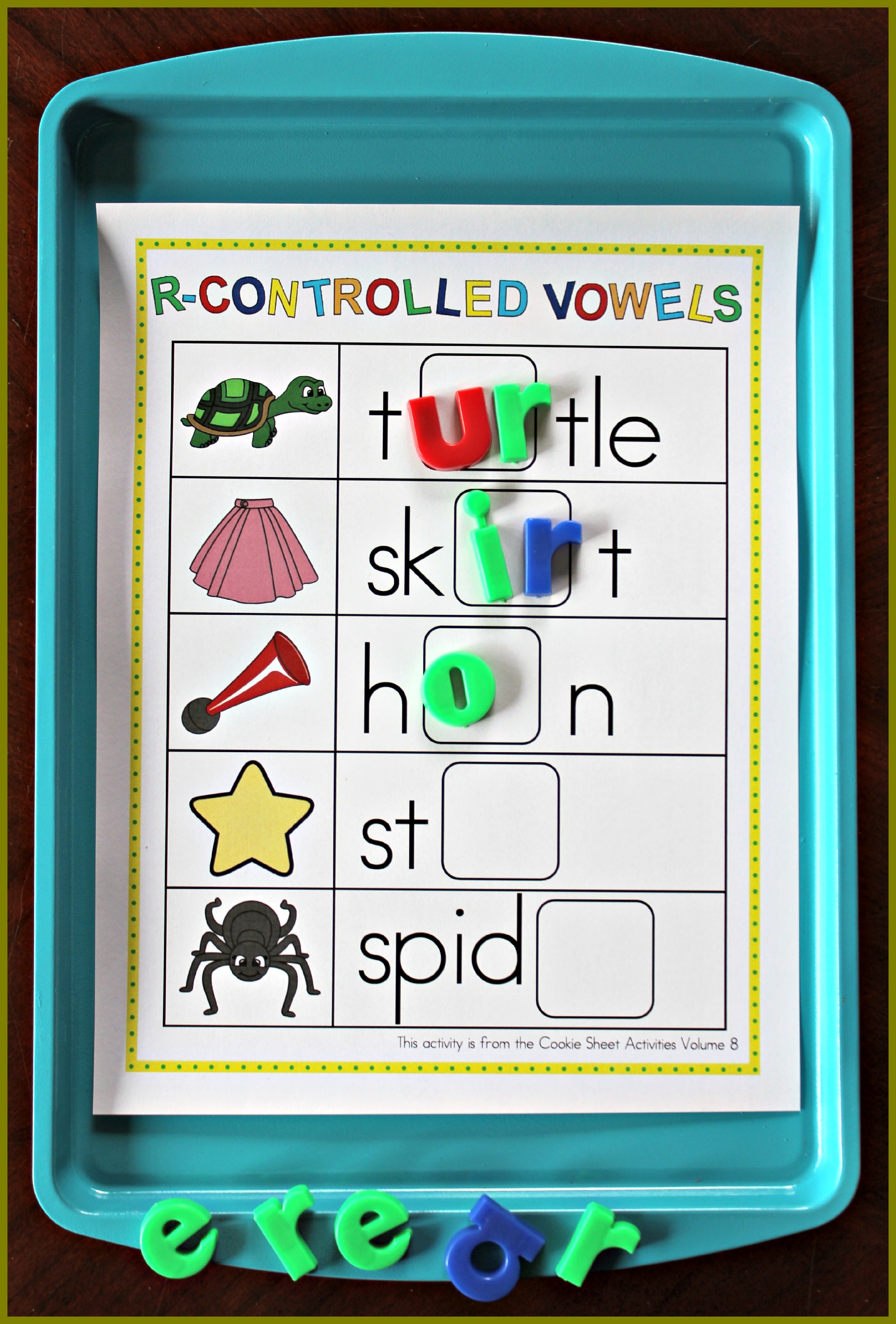 Cookie Sheet Activities for First Grade! - Make Take & Teach
