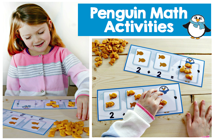 Penguin Math Activities Make Take Teach