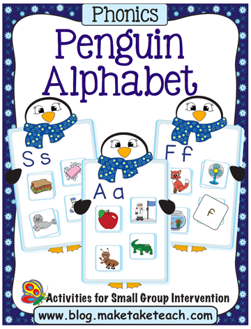 Alphabet Learning Activities for winter