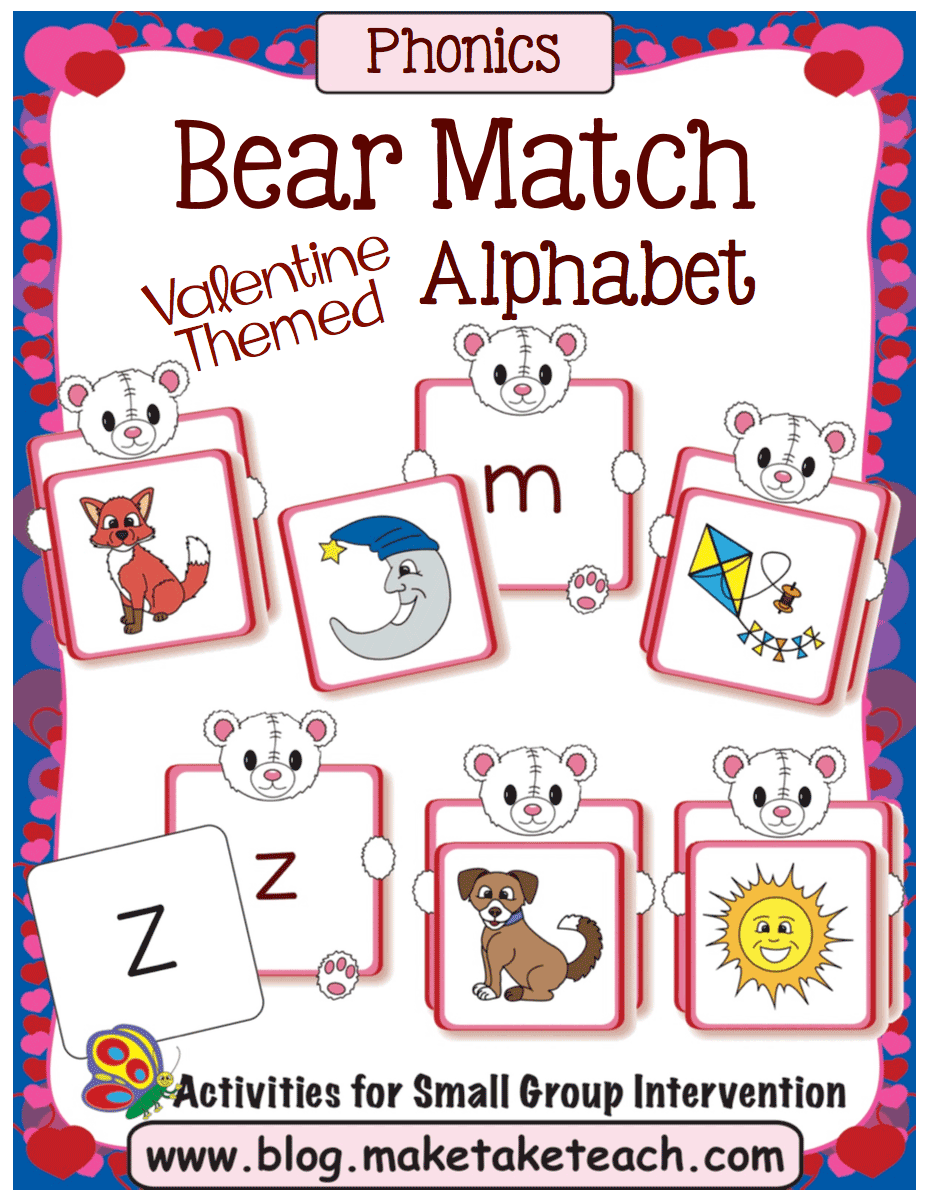 Valentine Alphabet Activities