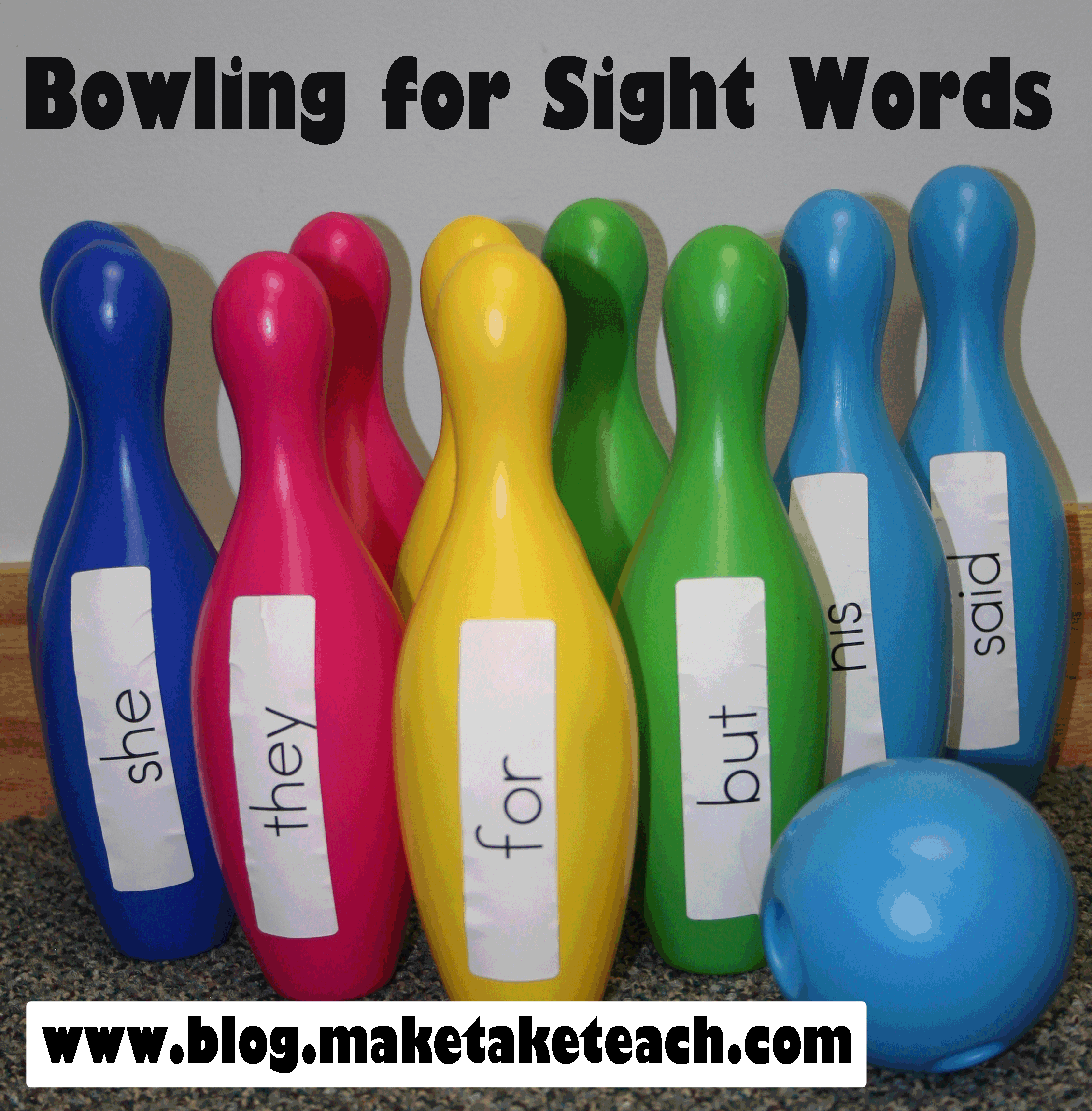 Bowling For Sight Words