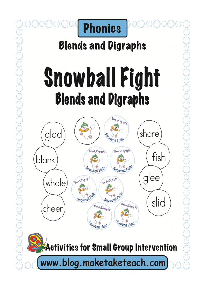 snowball fight blends and digraphsprev