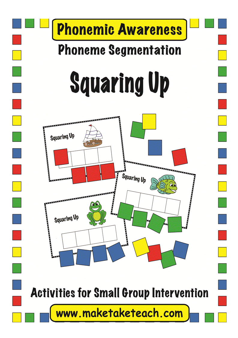Squaring UpTNPG1 - Phonological Awareness Activities For Kindergarten