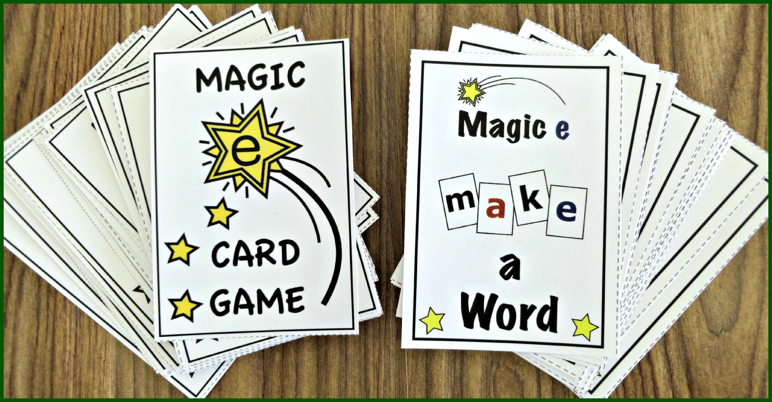 Magic E Activity Pack And Intervention Kit Make Take Teach