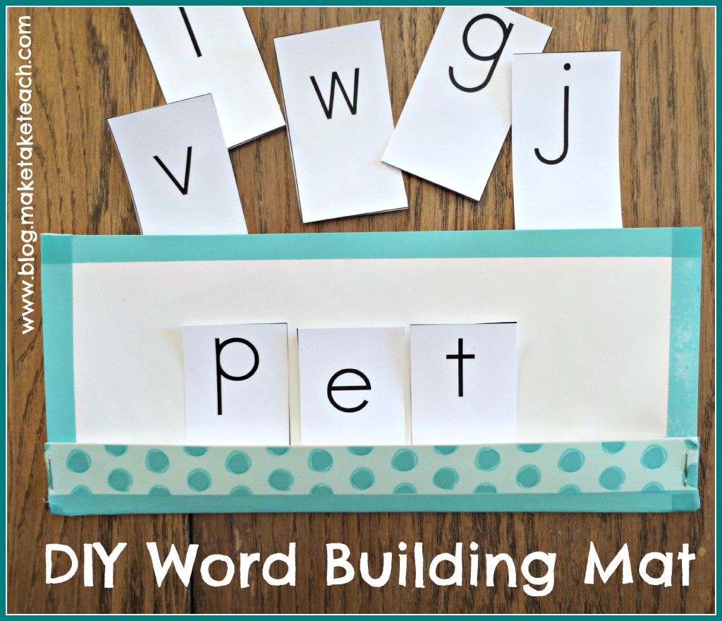 word build with letters