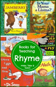 The Importance of Teaching Rhyme - Make Take & Teach