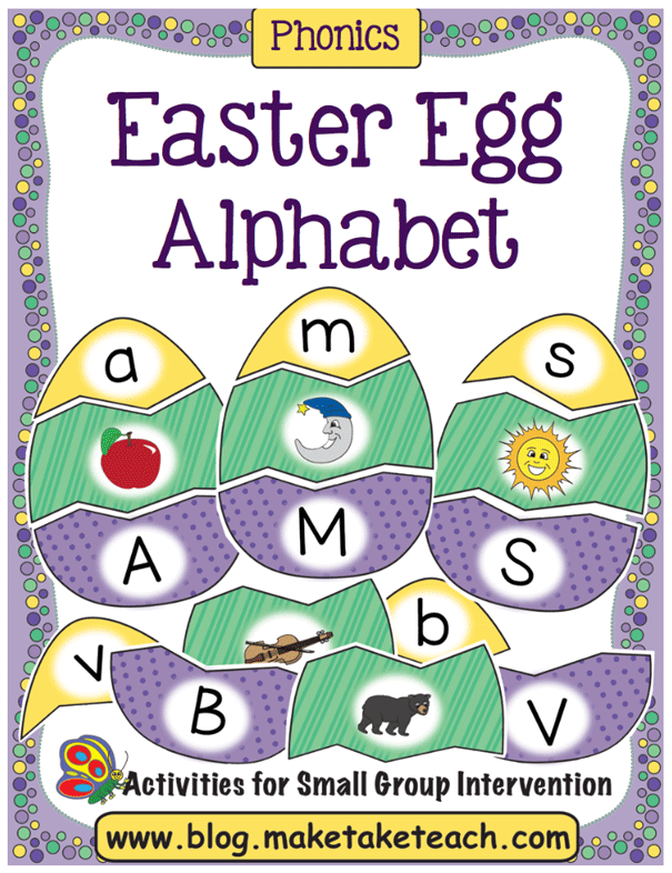 Easter Egg Alphabet Activities
