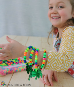 St. Patrick's Day Bracelet - Make Take & Teach