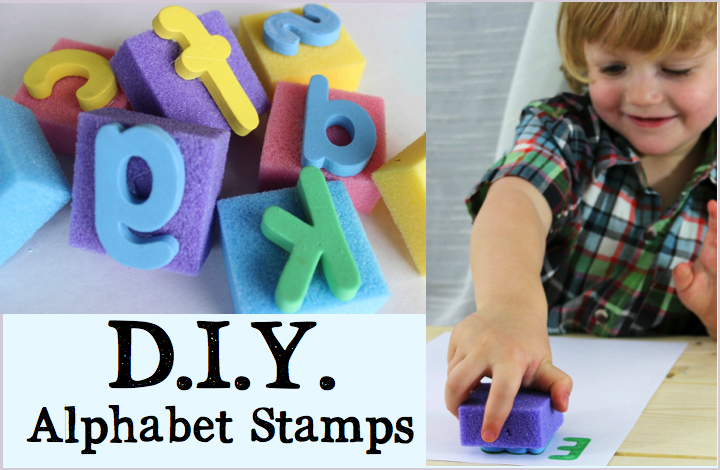 D.I.Y. Letter Stamps - Make Take & Teach