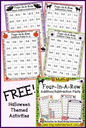 Halloween Freebie! - Make Take & Teach