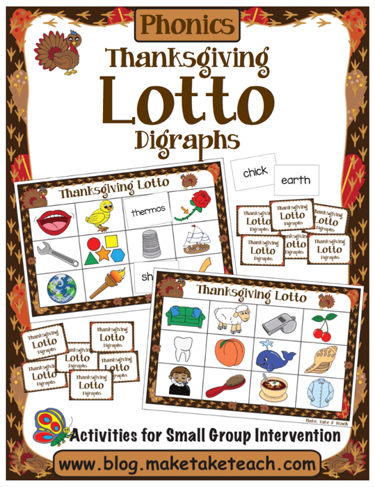 Thanksgiving Activities Digraphs