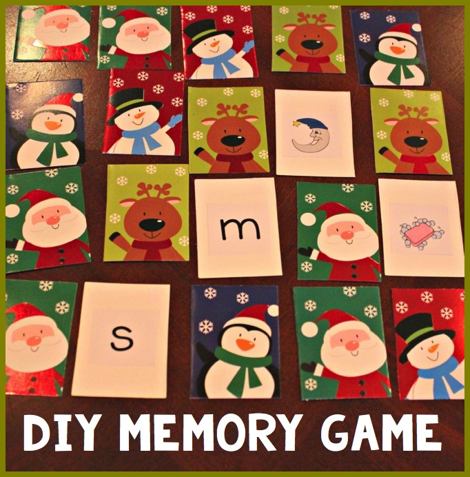DIY Christmas Memory Game - Make Take & Teach