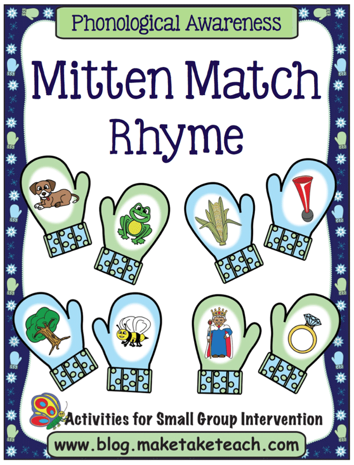 Mitten Match Winter Rhyme