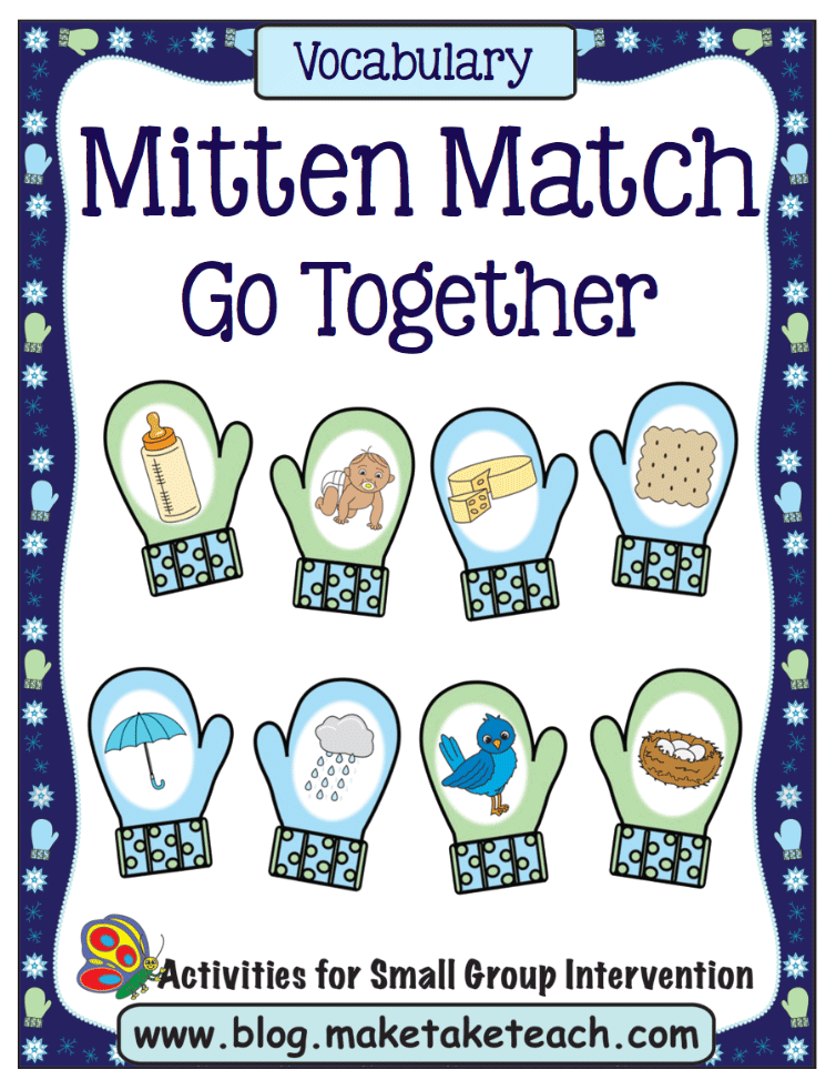 Mitten Match Winter Go Together