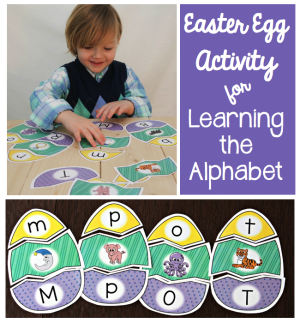 Easter Egg Activities for Rhyme and Beginning Sounds - Make Take & Teach