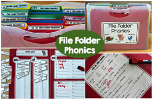 File Folder Phonics Bundled! - Make Take & Teach