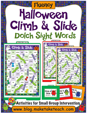 Dolch Sight Words Halloween