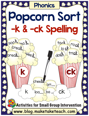 k and ck spelling