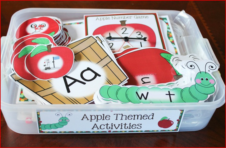 apple alphabet activities