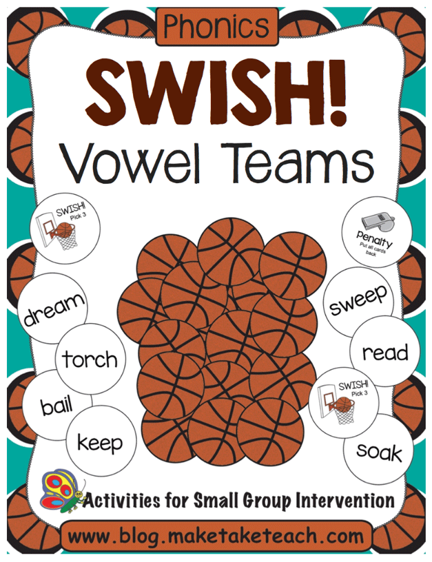 vowel team activities