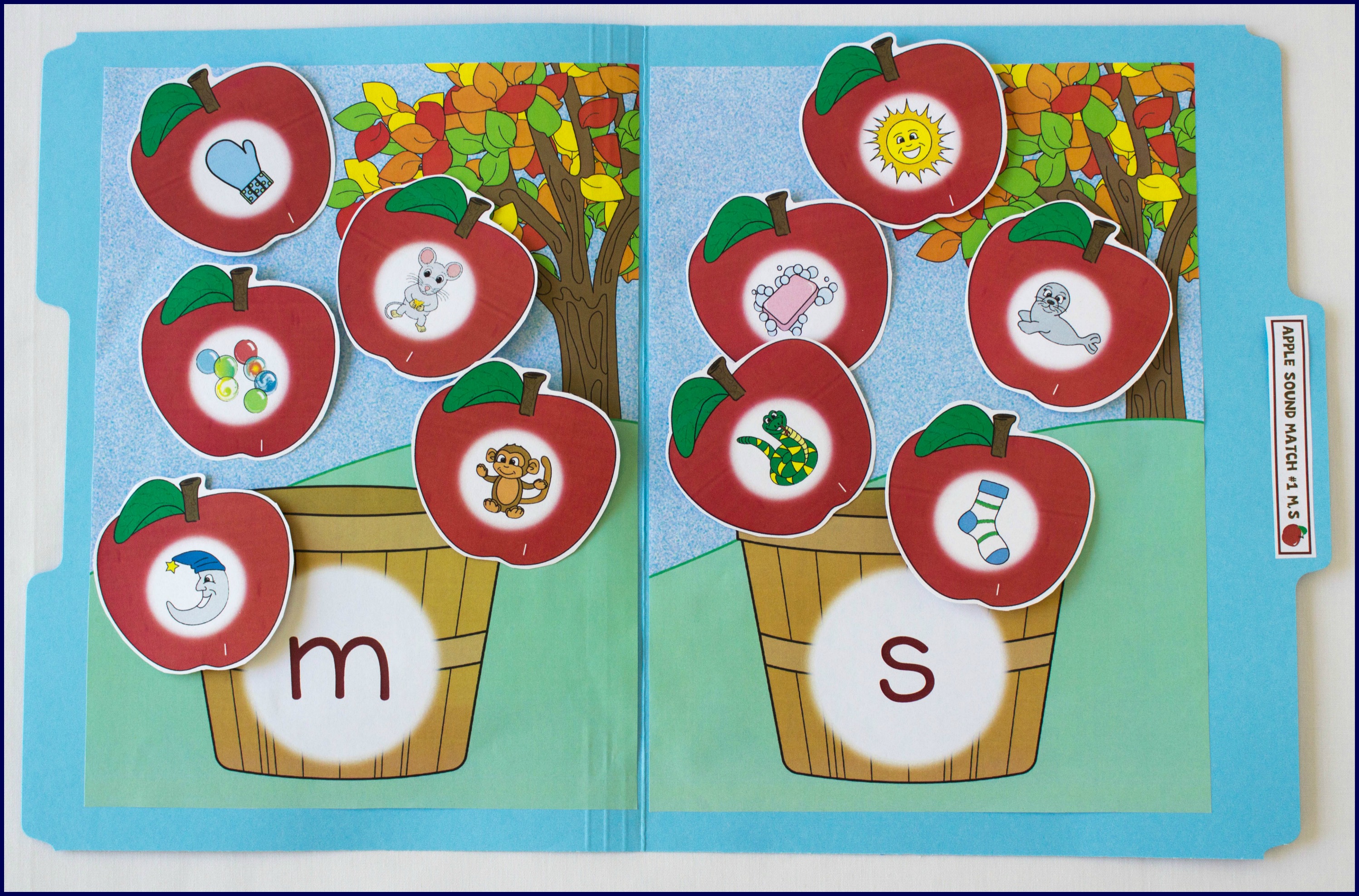 Details about   Letter Learners Y and Z literacy Centers File Folder Games PreK-K 