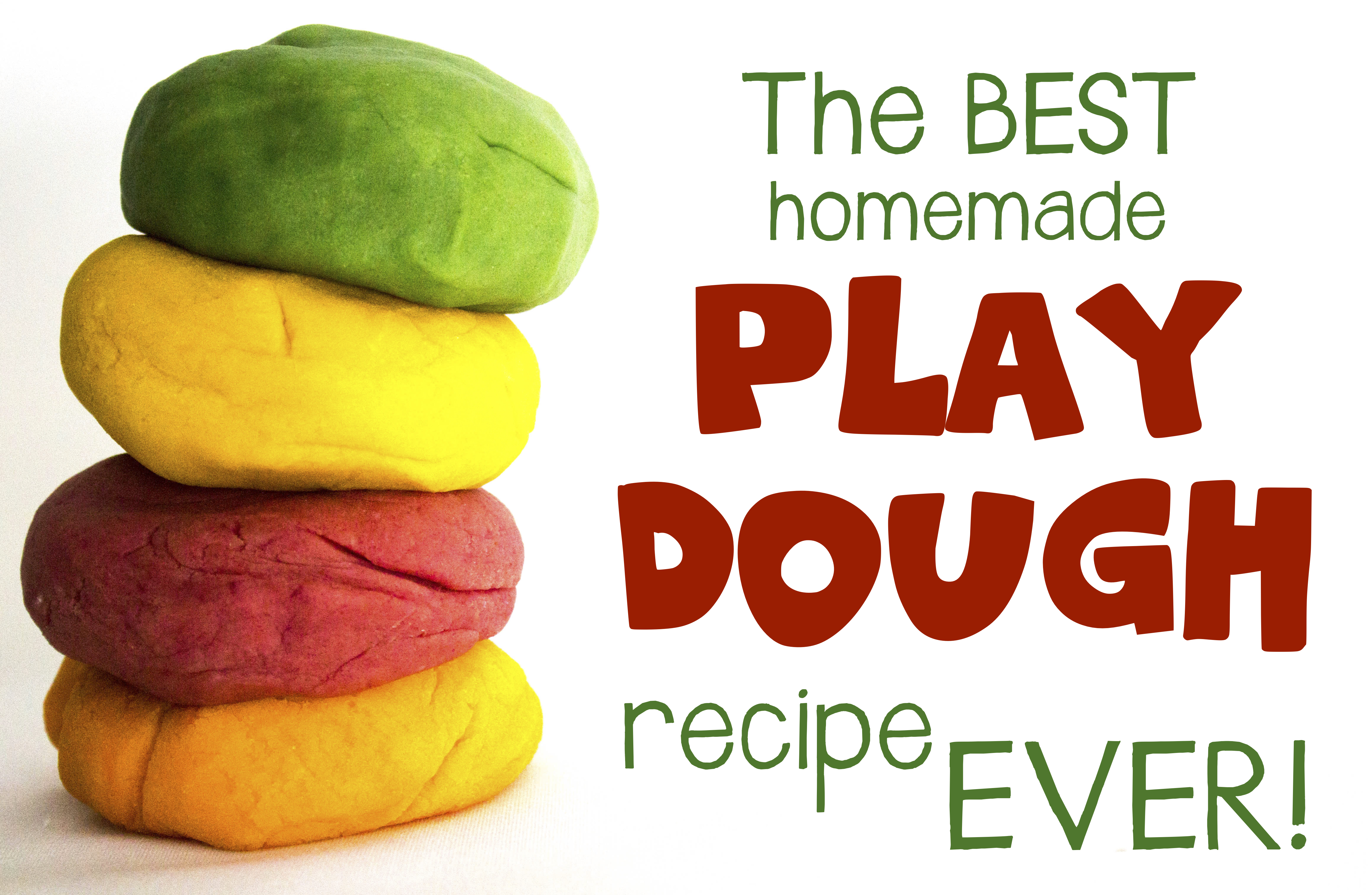 DIY Small Batch Homemade Play Dough Recipe