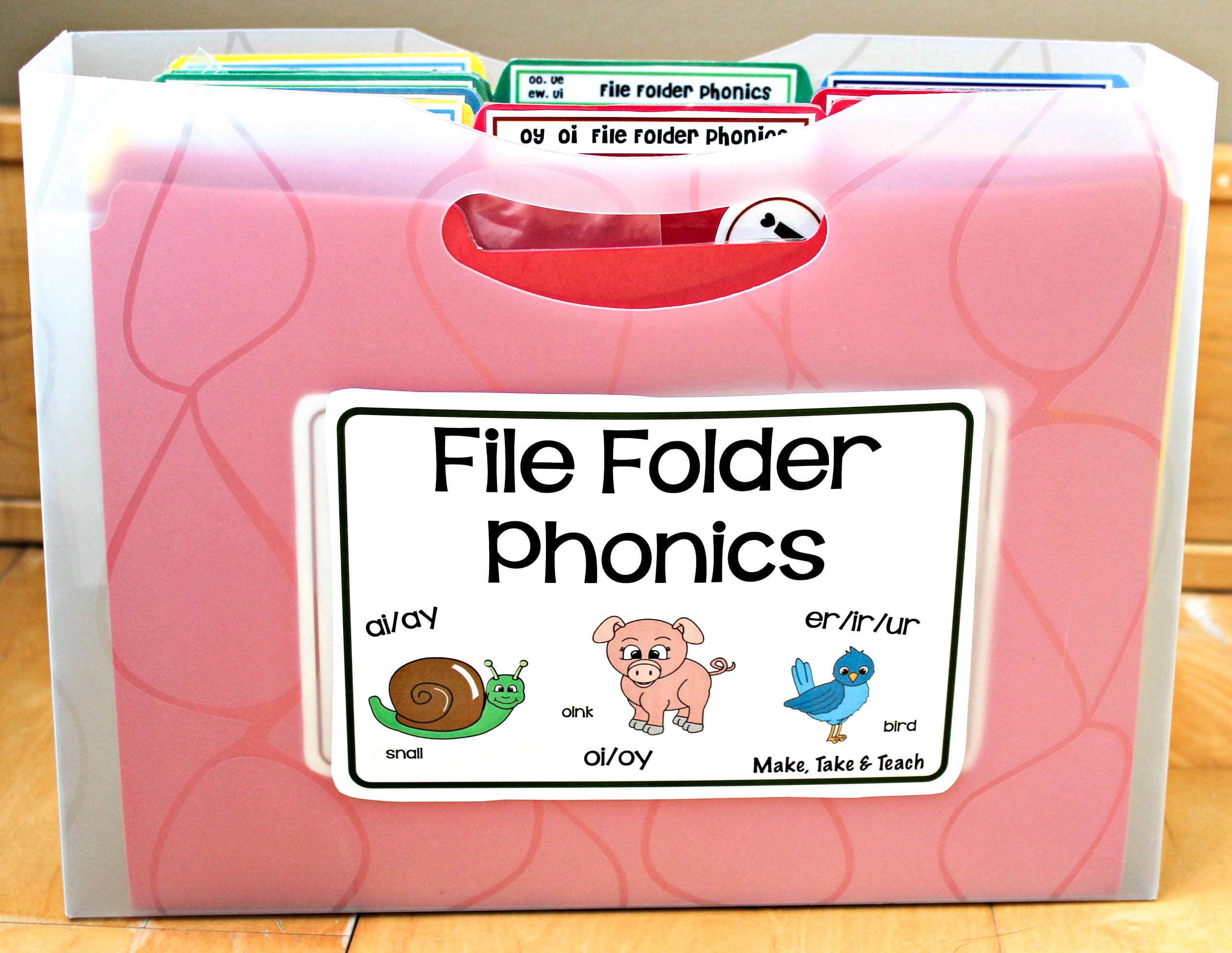 File Folder Activities For Oi And Oy Make Take And Teach