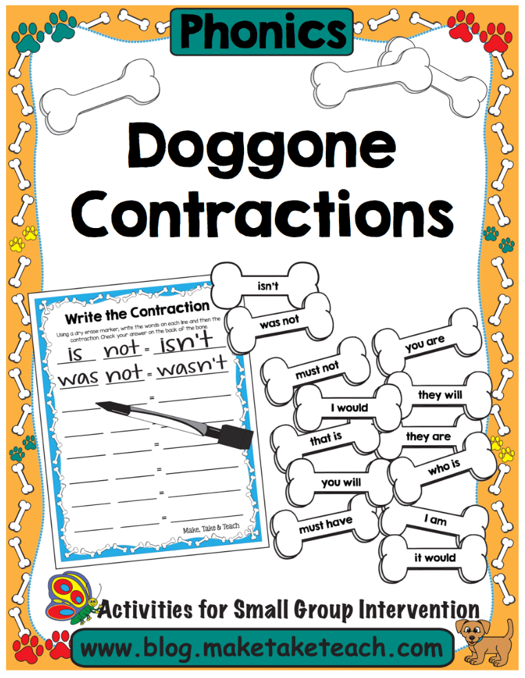 Fun Activities for Teaching Contractions