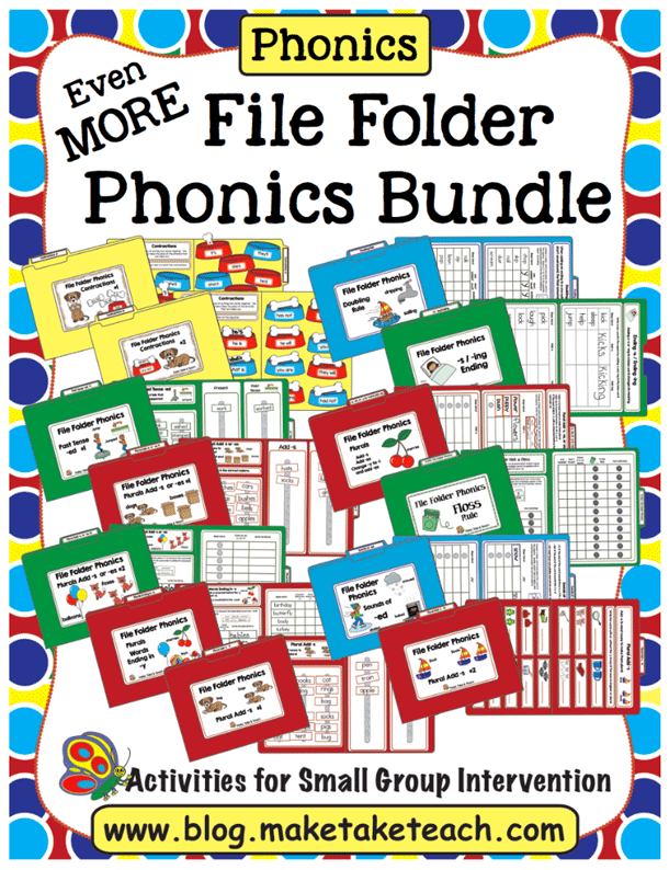 File Folder Phonics bundle