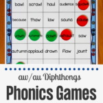 Phonics Activities for Diphthongs