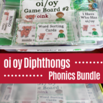 oi oy Diphthongs Activities
