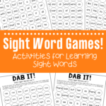 Sight Word Activities