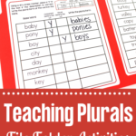 Teaching Plurals