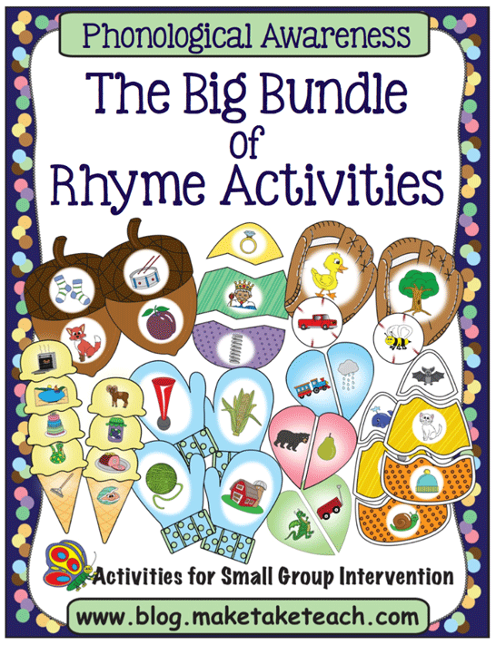 Rhyming Activities that are a "Hit" with Students!