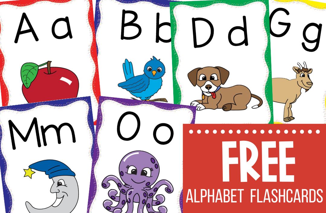 FREE Alphabet Flashcards with Keywords - Make Take & Teach