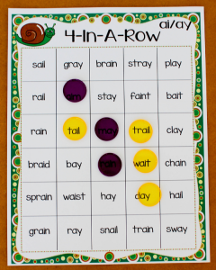 Teaching the Long a Spelling Pattern - ai ay Phonics Bundle! - Make ...