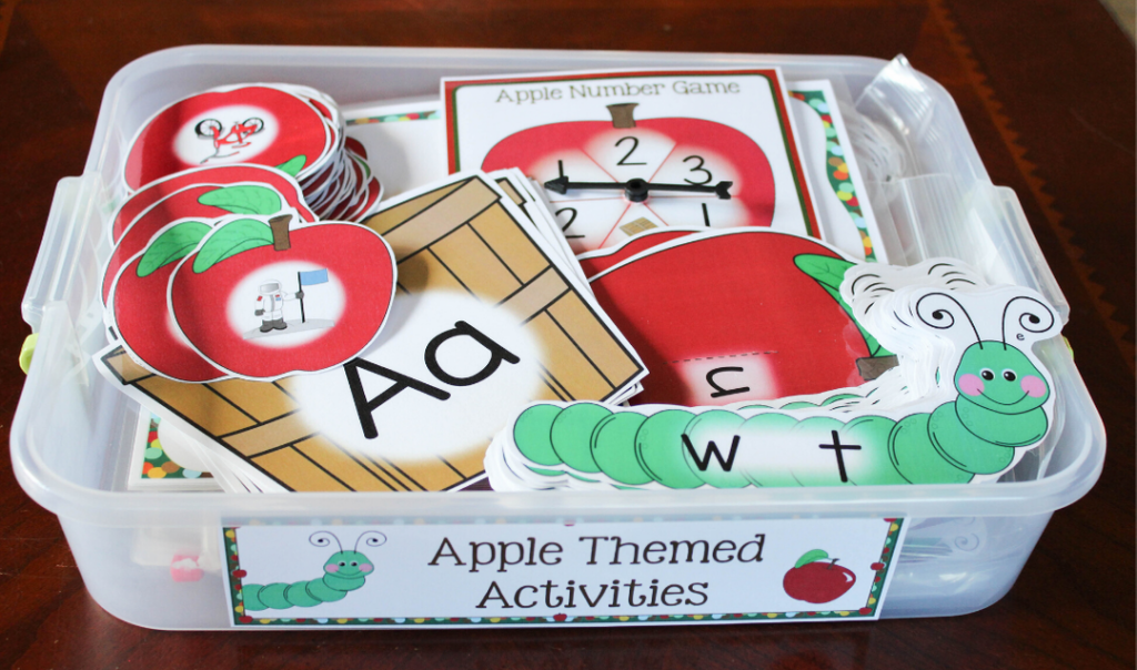 Apple Themed CVC Activities