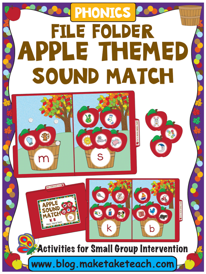 Rhyme and Alphabet File Folder Activities
