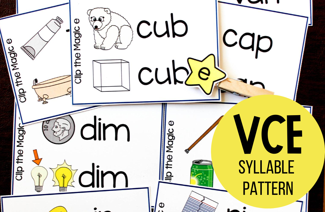 Resources for Teaching the VCe Syllable Pattern Make Take & Teach