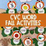 Fall CVC Word Activities