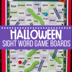 Halloween Sight Word Games