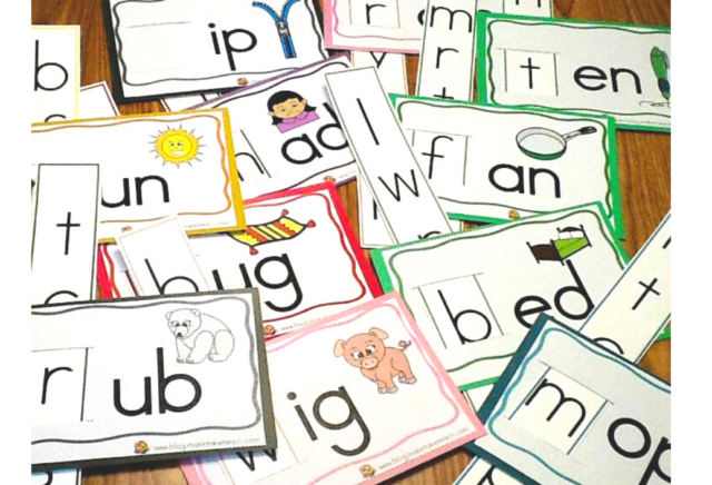 Word Family Sliders FREEBIE - Make Take & Teach