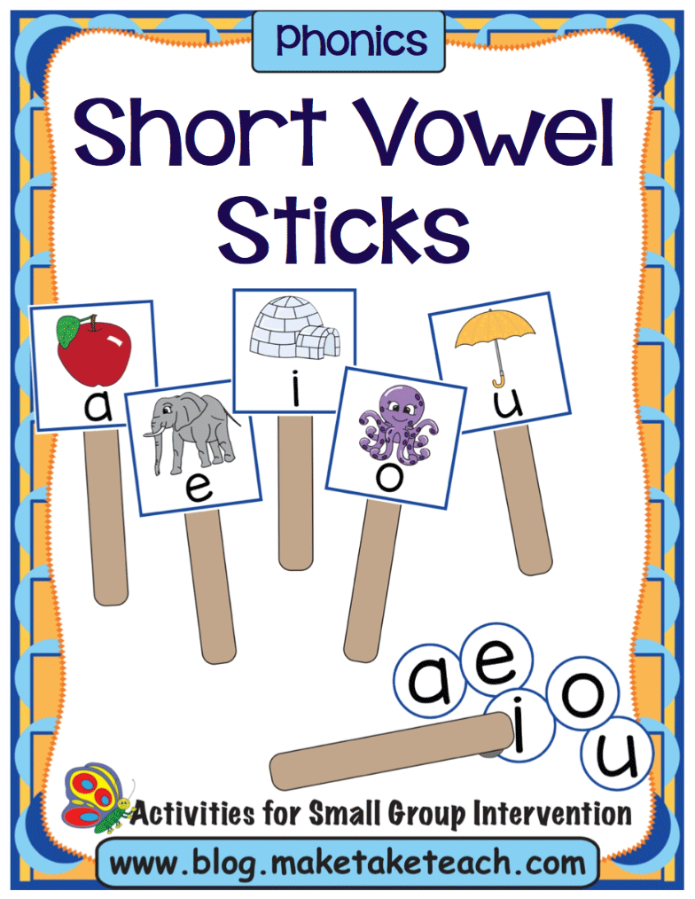 Teaching Short Vowel Sounds Make Take Teach