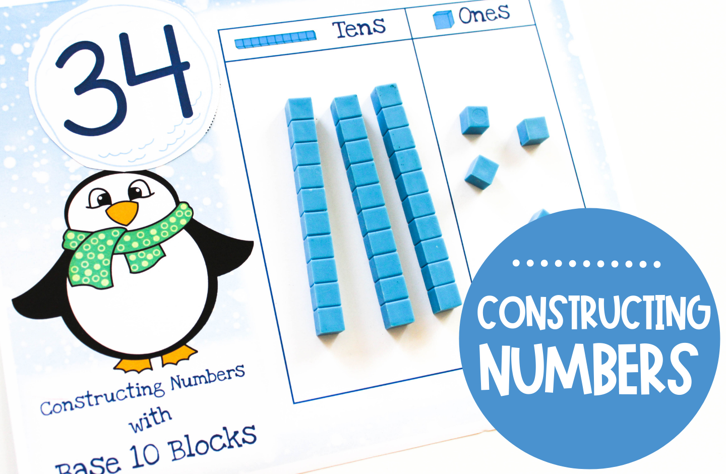 Penguin Math Activities - Make Take & Teach